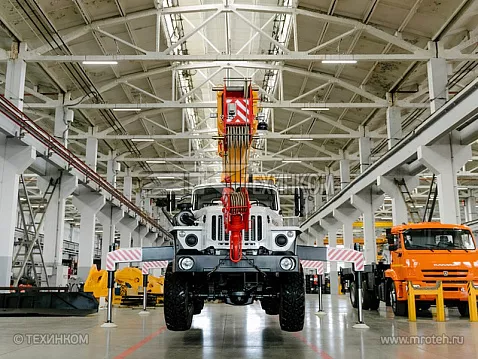 Автокран ИВАНОВЕЦ КС-45717-3В