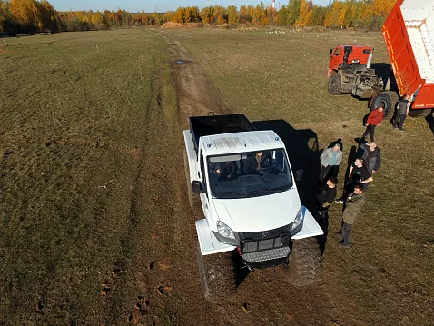Снегоболотоход ЯМАЛ М-62