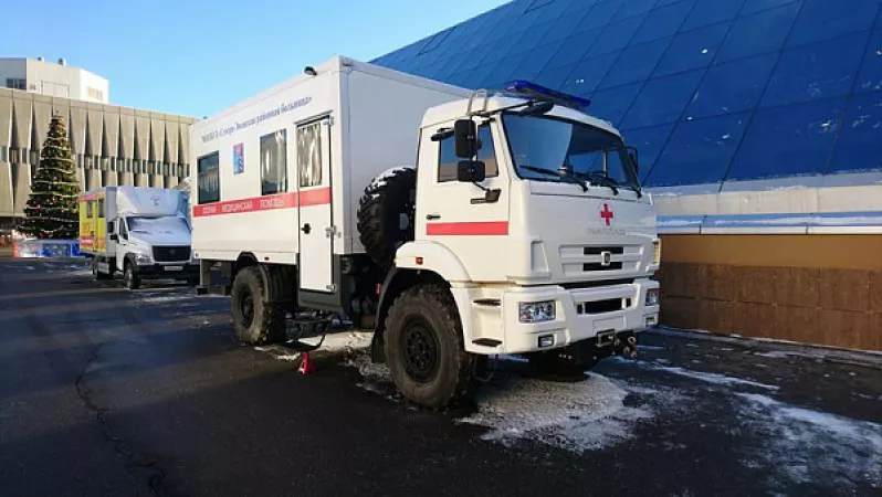 В Москве состоялась презентация «скорой помощи» на шасси КАМАЗ