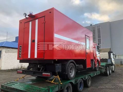Автомобиль газодымозащитной службы АГ-20 (4308)