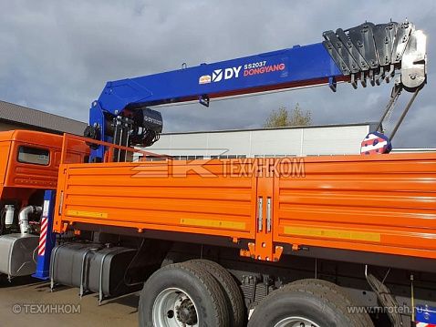 Кран-манипулятор Dong Yang SS2037 на базе КАМАЗ-65115