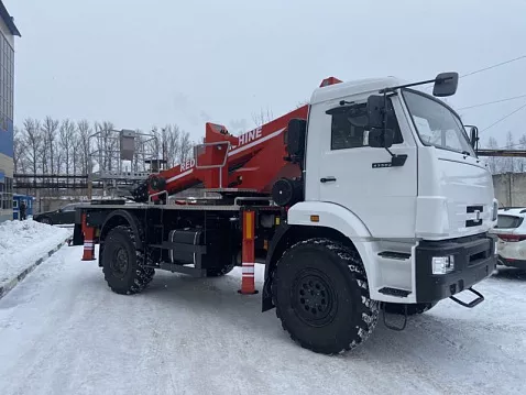 Автогидроподъемник Red Machine/22 на шасси КАМАЗ-43502