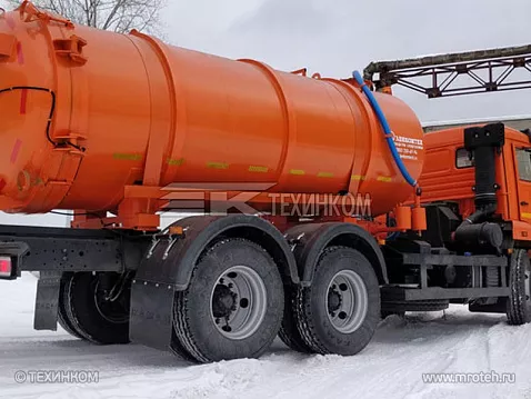 Машина вакуумная МВ-10 (КАМАЗ-65115)