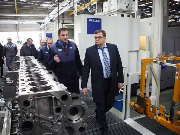 Делегация Ростсельмаш на «КАМАЗе»