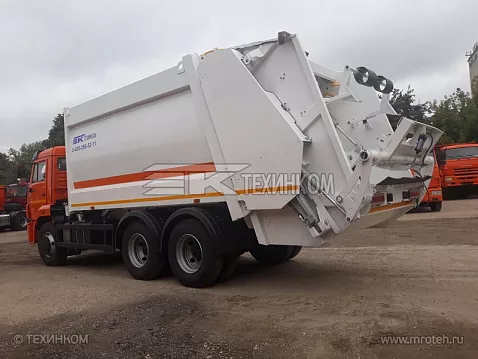 Мусоровоз МКЗ-50-18 на шасси КАМАЗ 65115