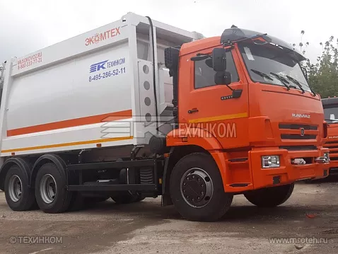 Мусоровоз МКЗ-50-18 на шасси КАМАЗ 65115