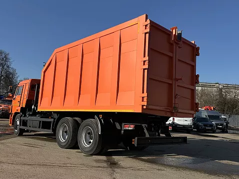 Ломовоз на шасси КАМАЗ 65115-3094-48 с КМУ