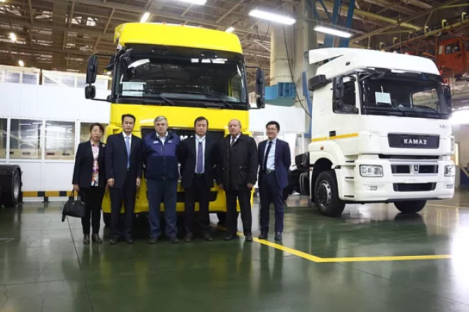 ДЕЛЕГАЦИЯ WEICHAI POWER НА «КАМАЗЕ»