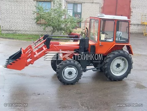 Погрузчик на базе Т25/Т30 (ковш+отвал)