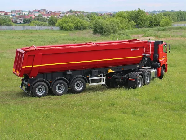 «КАМАЗ» увеличил продажи самосвальных полуприцепов