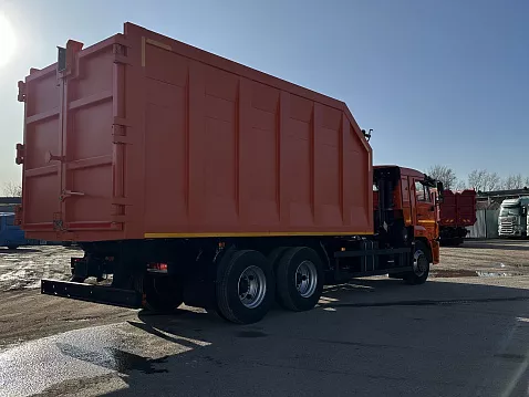 Ломовоз на шасси КАМАЗ 65115-3094-48 с КМУ
