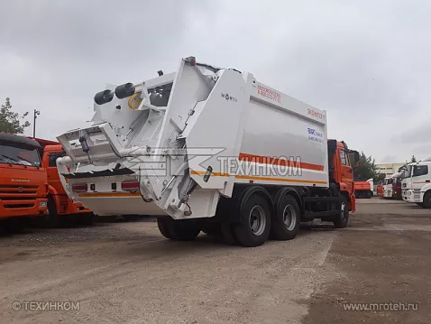Мусоровоз МКЗ-50-18 на шасси КАМАЗ 65115